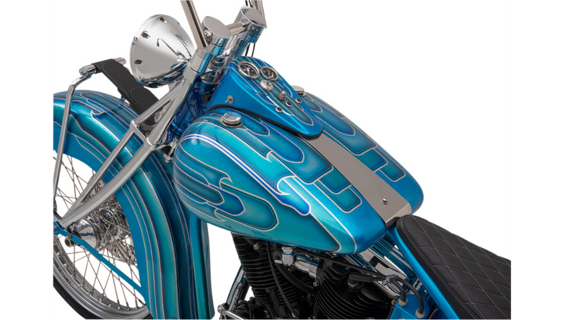 DRAG SPECIALTIES Fat Bob Gas Tank with Screw-In Gas Cap - 5.0 Gallon - Harley-Davidson 1948-1984 - 011447-BX36 - PartsOutlet.com.au