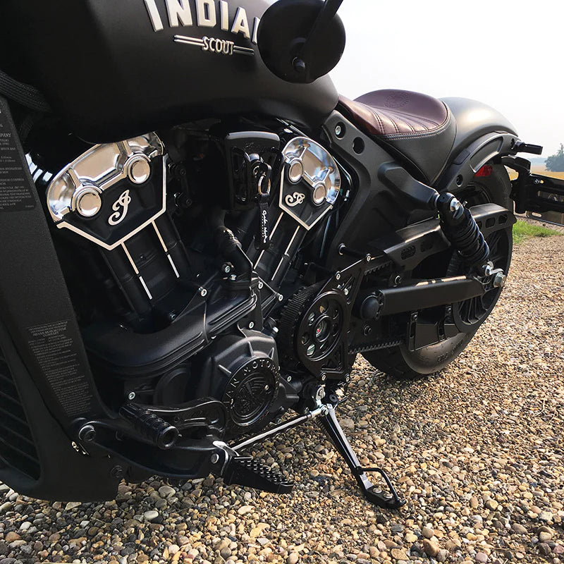 JOKER MACHINE Race Footpeg - Black - Indian 2015-2019 - 09-860-5B - PartsOutlet.com.au