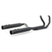 S&S CYCLE EL DORADO EXHAUST SYSTEM for 2009–2016 TOURING MODELS–Black with Black Highlight Machined Tracer End Cap 550-0680B - PartsOutlet.com.au