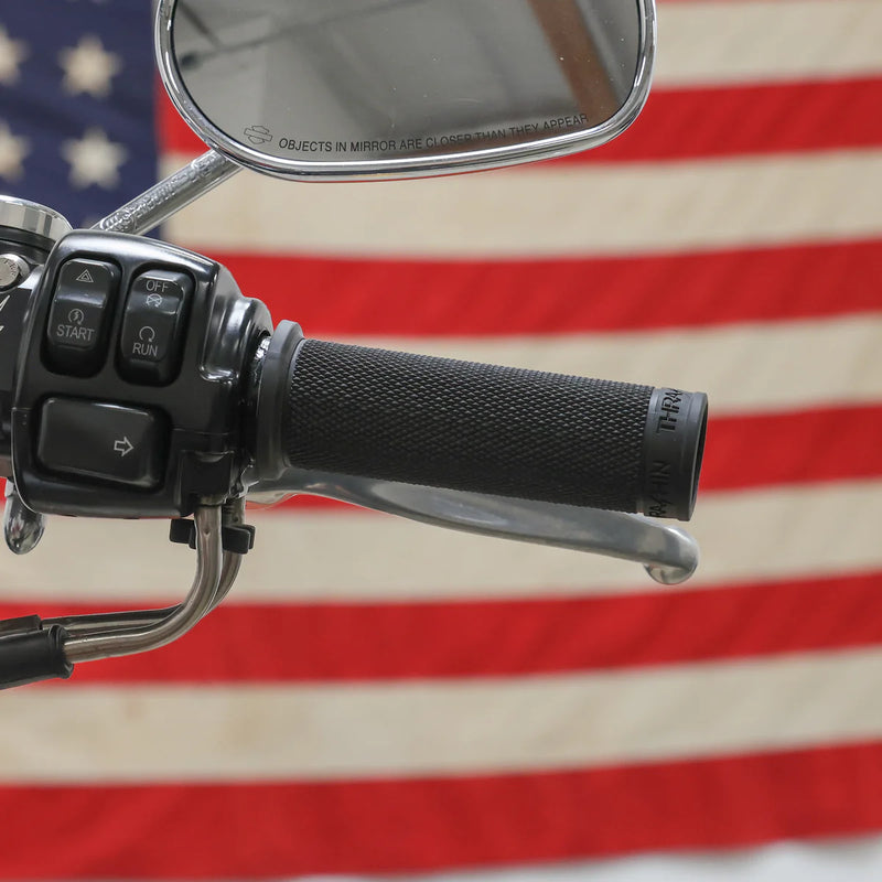 THRASHIN SUPPLY Grips - Moto - 1" - Slim - Black - TSC-2711-1