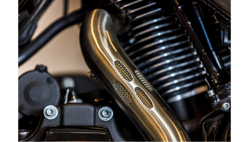 S&S CYCLE S&S Cycle Diamondback 2-1 50 State Exhaust System, Stainless Steel with Black Endcap for 2017-'22 M8 Touring Models - 550-0999A - PartsOutlet.com.au