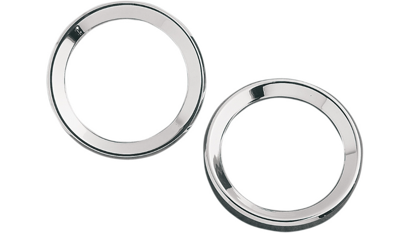 DRAG SPECIALTIES Instrument Gauge Bezel - Harley-Davidson 1996-1999 - Chrome 2202-0060 - PartsOutlet.com.au