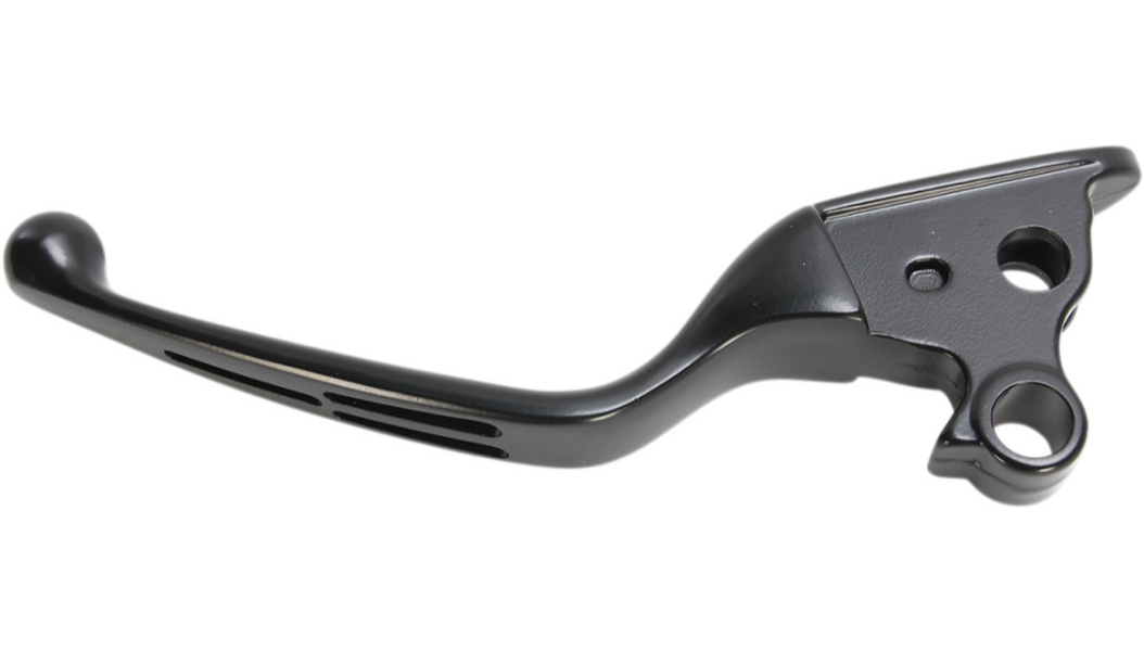 DRAG SPECIALTIES Clutch Lever - Wide Blade - Slotted - Softail - Black - Harley-Davidson 2015-2023 - H07-0603MB-C