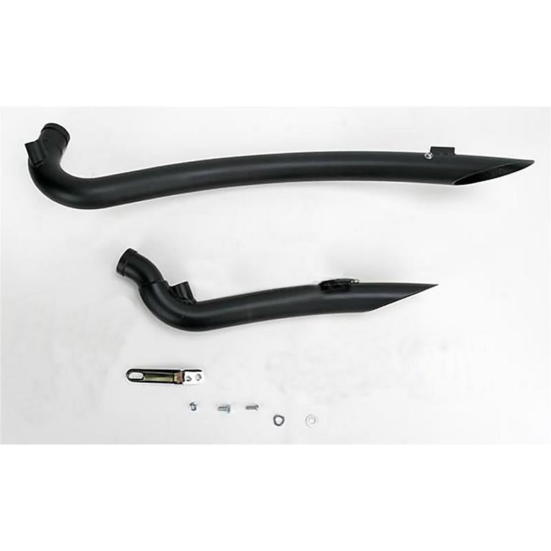 BASSANI XHAUST Radial Sweeper Exhaust - Black - '07-'13 XL Sportster - XL4-FF12CLB - PartsOutlet.com.au
