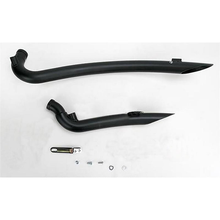 BASSANI XHAUST Radial Sweeper Exhaust - Black - '07-'13 XL Sportster - XL4-FF12CLB