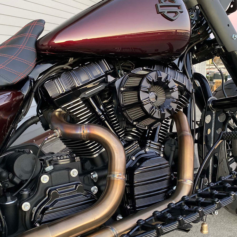 ARLEN NESS 10-GAUGE® 2017+ M8 ROCKER BOX COVERS, ALL BLACK - 18-266 - PartsOutlet.com.au