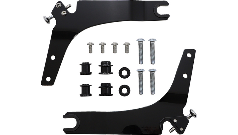 COBRA Backrest Kit - 14" - Black - '18-'19 Softail - 602-2046B