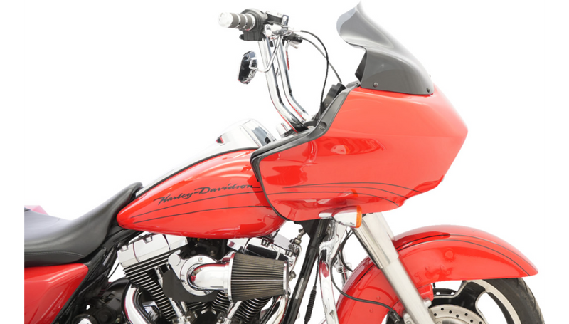 KLOCK WERKS Flare Windshield - 12" - Dark Smoke - FLTR '98-'13 - KWW-01-0232