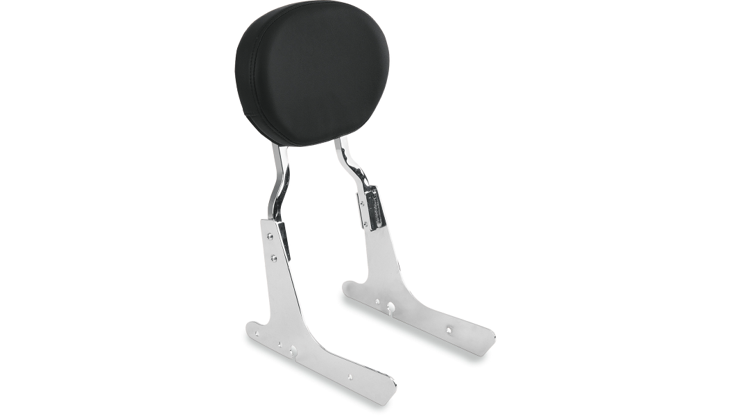 DRAG SPECIALTIES Smooth Oval Sissy Bar Pad Black 08220343