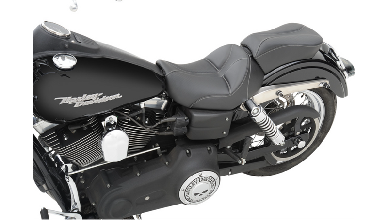 SADDLEMEN Dominator Solo Seat - '06-'17 Dyna - 806-04-0042 - PartsOutlet.com.au