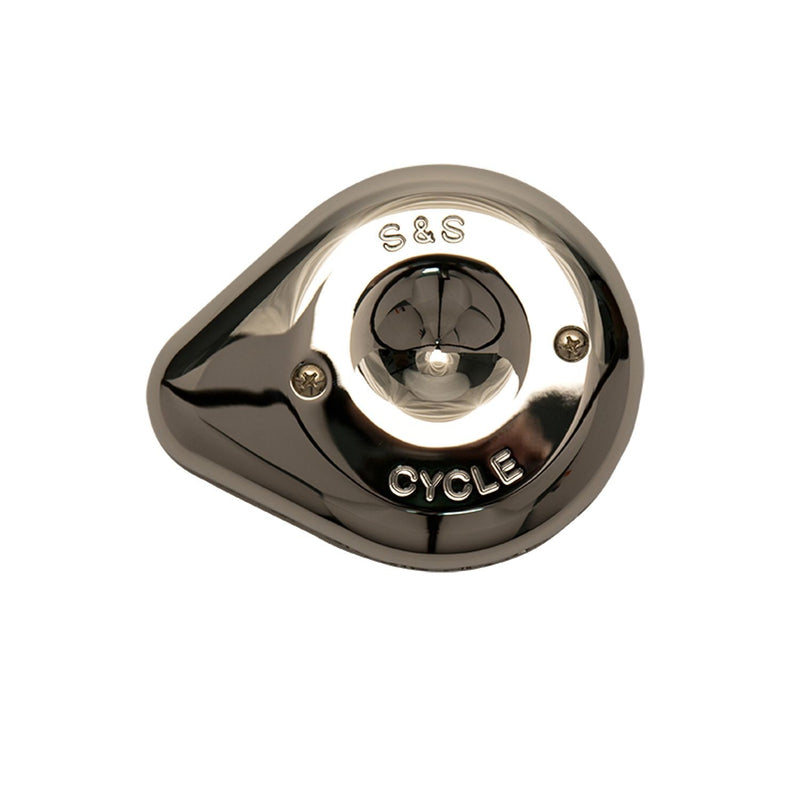 S&S CYCLE Mini Teardrop Air Cleaner Cover in Chrome for all Stealth Applications - 170-0367 - PartsOutlet.com.au