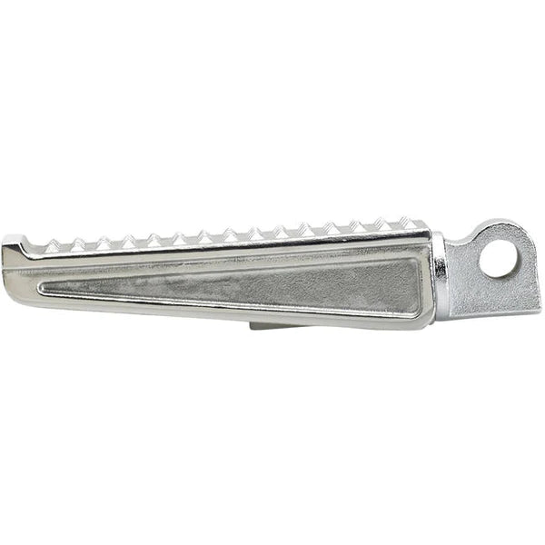 BILTWELL Sanderson Footpegs - Polished - Silver - 7001-302-01 - PartsOutlet.com.au