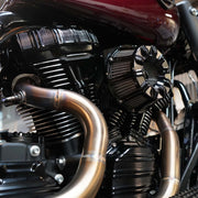 ARLEN NESS 10-GAUGE® INVERTED SERIES AIR CLEANER, ALL BLACK - 17-up M8 MODELS - 600-008 - PartsOutlet.com.au