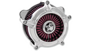 RSD Turbine Air Cleaner - Chrome - Throttle By Wire - '08-'17 FL - 0206-2038-CH - PartsOutlet.com.au