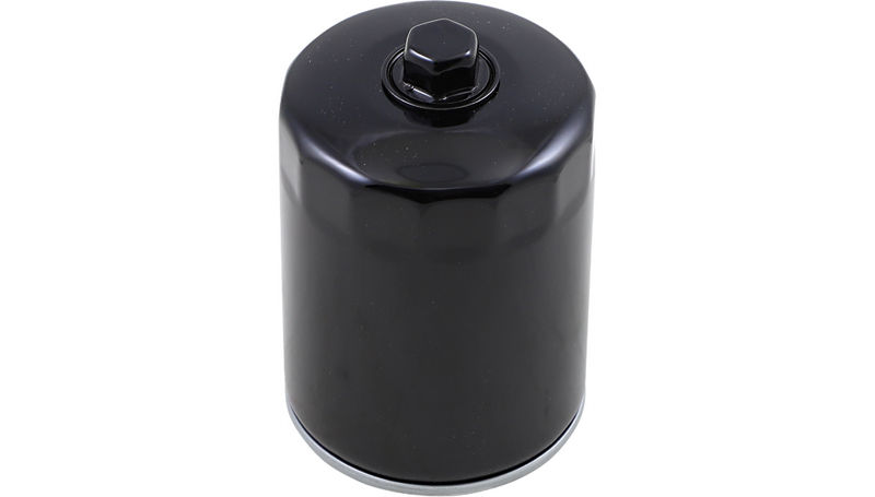 DRAG SPECIALTIES Oil Filter with Nut - Harley-Davidson 2017-2024 - Black - M8 14-0020BKNU - PartsOutlet.com.au