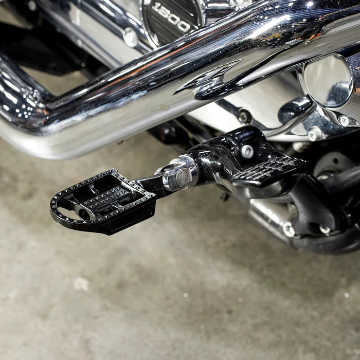 BILTWELL Mushman Step Footpegs - Black 7002-201-02 - PartsOutlet.com.au