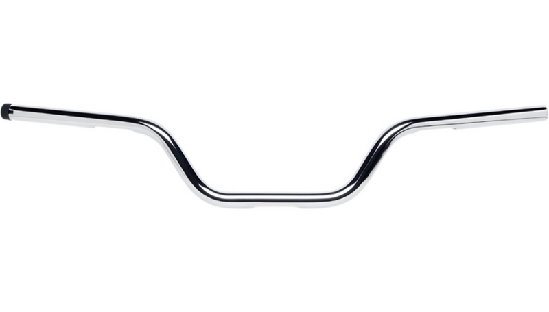 BILTWELL Handlebar - Tracker High - TBW & Slotted - Chrome 6009-1057 - PartsOutlet.com.au