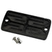 JOKER MACHINE Master Cylinder Cover - Brake - Front - Finned - Black - Harley-Davidson 1985-1995 - 921115-1 - PartsOutlet.com.au