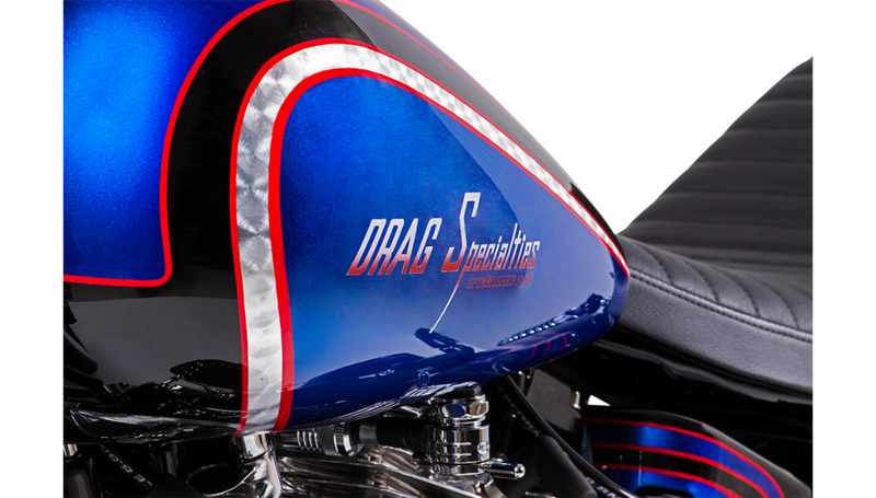DRAG SPECIALTIES Fat Bob Gas Tank with Twist-Lock Gas Cap - 3.5 Gallon - Harley-Davidson 1948-1984 - 011275-BX36 - PartsOutlet.com.au