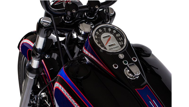 DRAG SPECIALTIES Fat Bob Gas Tank with Twist-Lock Gas Cap - 3.5 Gallon - Harley-Davidson 1948-1984 - 011275-BX36 - PartsOutlet.com.au