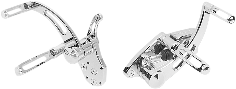 ACCUTRONIX Extended Forward Control - Slotted - '00-'10 FXST FC106-XSC