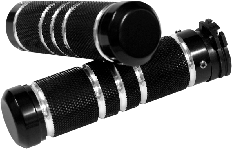 ACCUTRONIX Grips - Knurled - Grooved - Night Series GR100-KGN