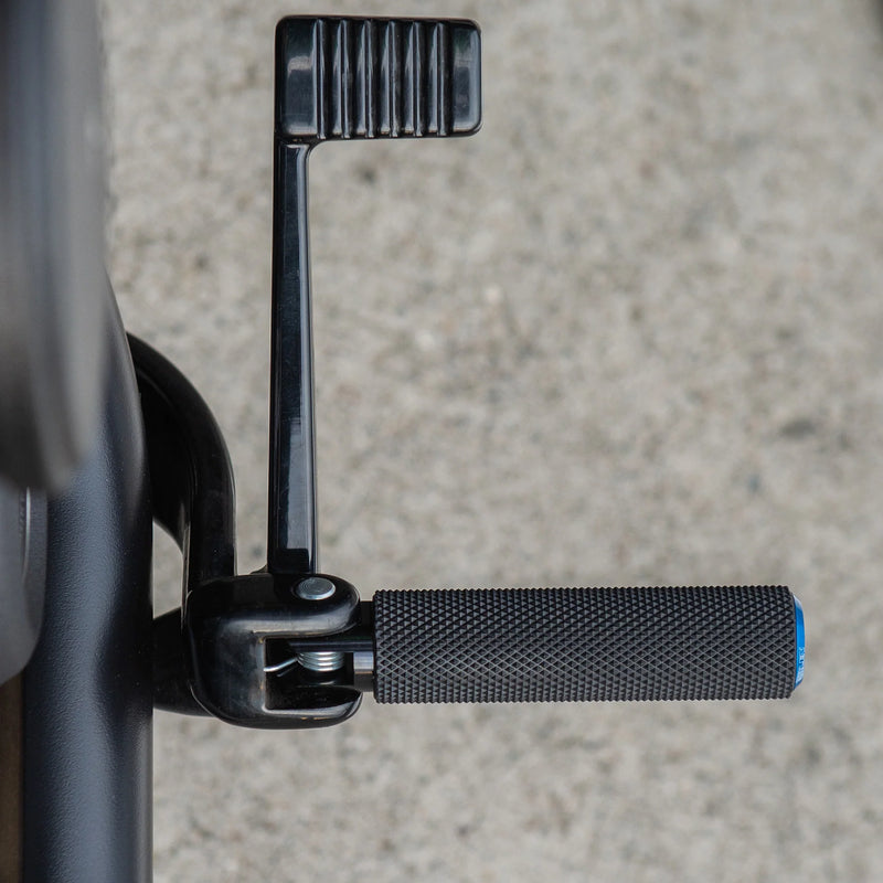 ARLEN NESS KNURLED FOOTPEGS, BLUE - STANDARD MALE MOUNT - 07-937 - PartsOutlet.com.au