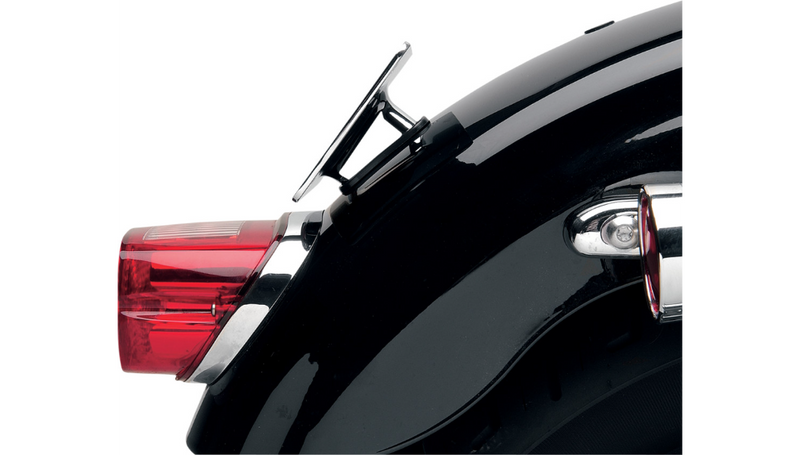 DRAG SPECIALTIES Fender License Plate Mount - 7" Chrome - Harley-Davidson '55-'17 - 090205-BC4