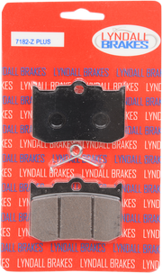 LYNDALL RACING BRAKES LLC Z-Plus Brake Pads - PM Calipers 7182-Z+