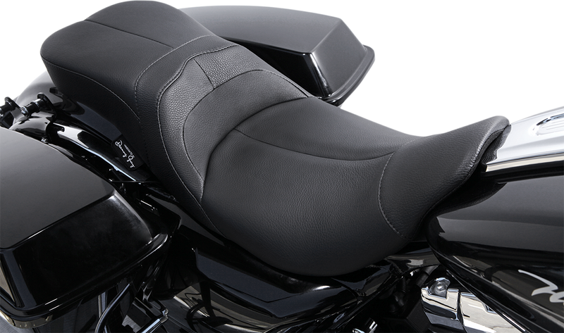 DANNY GRAY LowIST Seat - Black - Leather - FL '08-'23 - FA-DGE-0290 - PartsOutlet.com.au