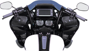 FAT BAGGERS INC. 1-1/4" EZ Install Pointed Top Handlebar Kit - 14" - Black 909314-B