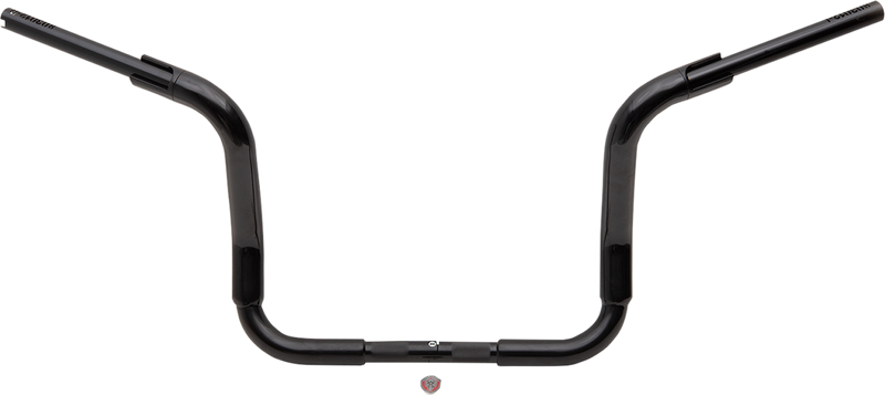 FAT BAGGERS INC. 1-1/2" EZ Install Rounded Top Handlebar - 12" - Black 803012-B