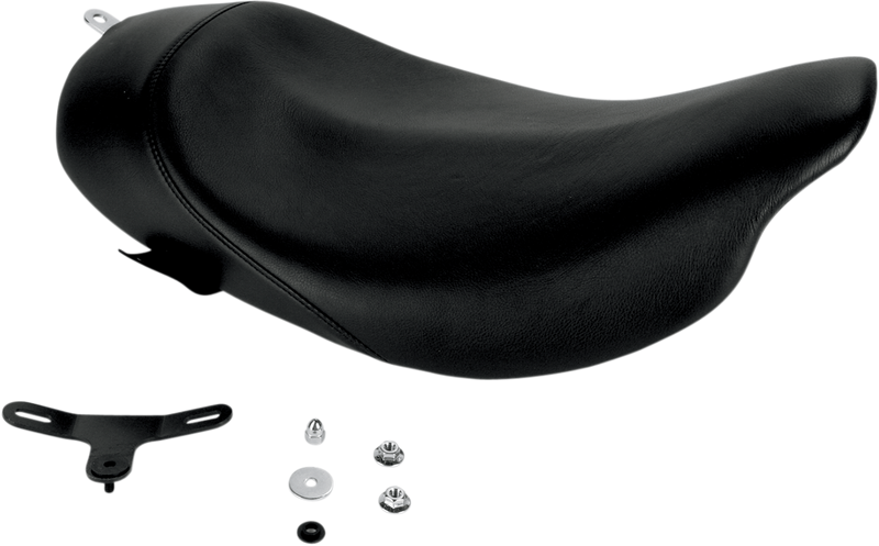 DANNY GRAY Buttcrack Solo Seat - Black - Smooth - FL '08-'23 - 21-403 - PartsOutlet.com.au