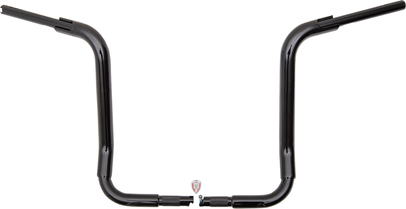FAT BAGGERS INC. 1-1/2" EZ Install Rounded Top Handlebar - 16" - Black 803016-B