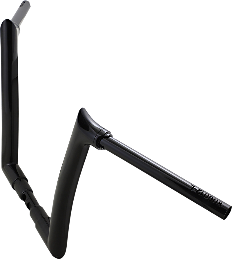 FAT BAGGERS INC. 1-1/2" EZ Install Pointed Top Handlebar - 12" - Black 806012-B