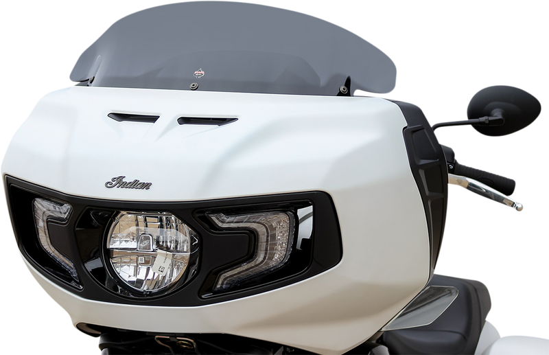 KLOCK WERKS Flare Windshield - 8" - Dark Smoke - Indian '20-25 - KWW-04-0580