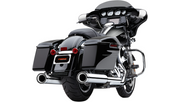 COBRA Neighbor Hater Mufflers for '95-'16 Bagger - Chrome 6107 - PartsOutlet.com.au