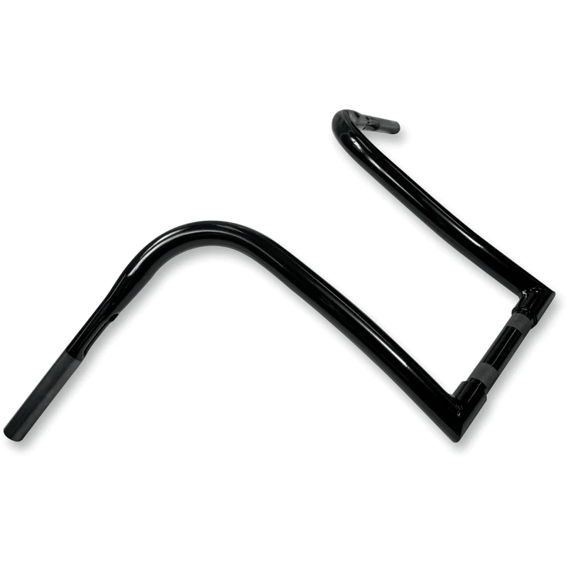 LA CHOPPERS Handlebar - Ape Hanger - 1-1/4" Diameter - 14" Rise - Black - LA-7341-14B