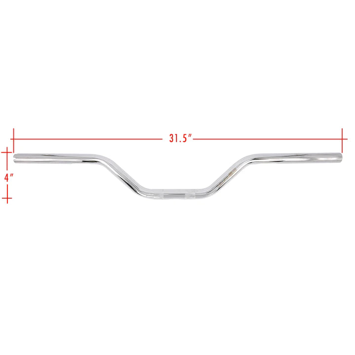 THRASHIN SUPPLY CO. Handlebar - Mid Bend - Aggressive - Chrome TSC-2706-3 - PartsOutlet.com.au