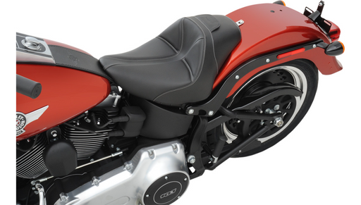 SADDLEMEN Dominator Solo Seat - '06-'17 Softail - 806-12-0042 - PartsOutlet.com.au