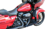 THRASHIN SUPPLY CO. Driver Floorboards - Black - FL 1980-2022 - TSC-2200-1 - PartsOutlet.com.au