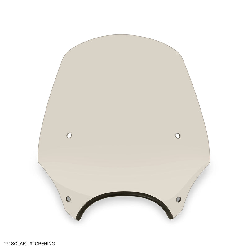 MEMPHIS SHADES El Paso Windshield - 17" - 9" Headlight Cutout - Solar - MEP5279