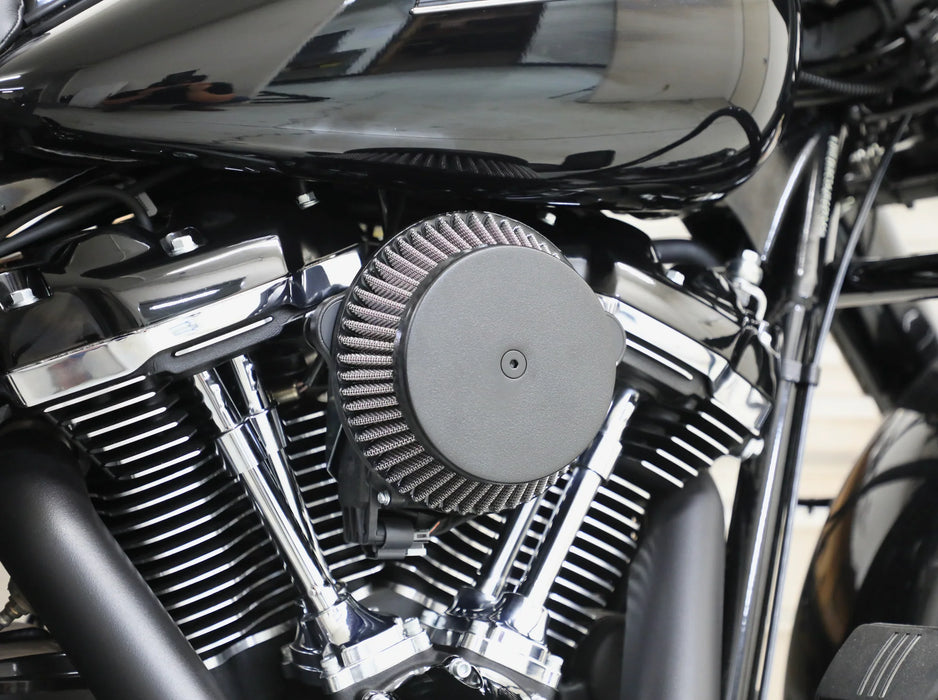 LA CHOPPERS AIR CLEANER WITH PLAIN COVER (BLACK) TWIN CAM 08-16 FL - LA-2392-01B - PartsOutlet.com.au