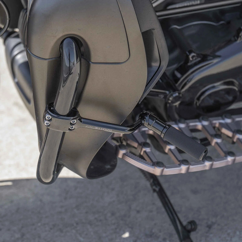 ARLEN NESS Forged Highway Peg Mounts w/ Pegs - Black 400-045 - PartsOutlet.com.au