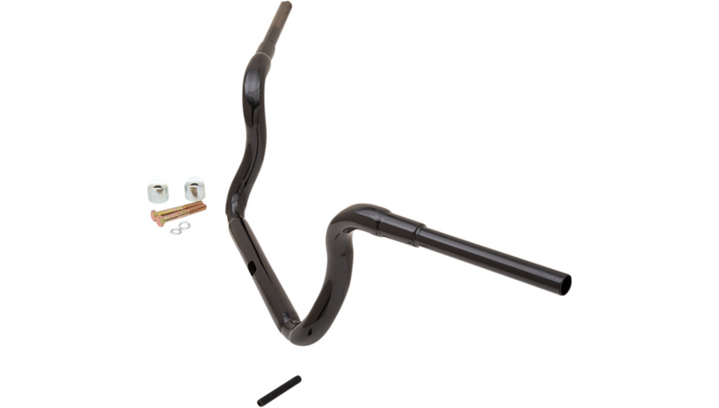 LA CHOPPERS Handlebar - Grande Traditional Ape Hanger - 10" - Black - FL '79-'13 - LA-7323-10B