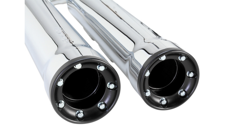 COBRA 3" RPT Mufflers - Softail '00-'06 - Chrome - 6050