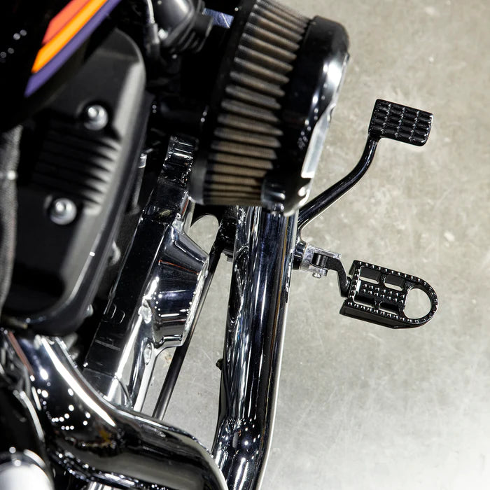 BILTWELL Mushman Step Footpegs - Black 7002-201-02 - PartsOutlet.com.au