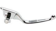 DRAG SPECIALTIES Clutch Lever - Wide Blade - Slotted - Softail '15-'24 - Chrome - H07-0603-C - PartsOutlet.com.au