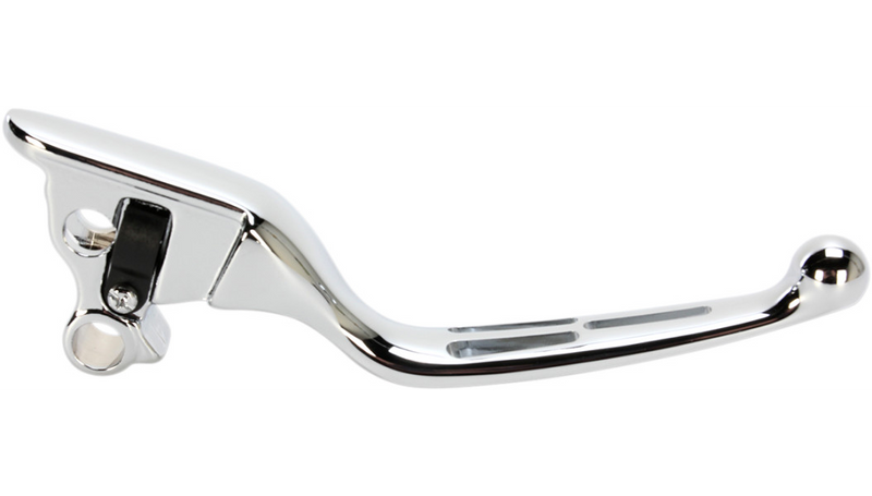 DRAG SPECIALTIES Clutch Lever - Wide Blade - Slotted - Softail '15-'24 - Chrome - H07-0603-C - PartsOutlet.com.au