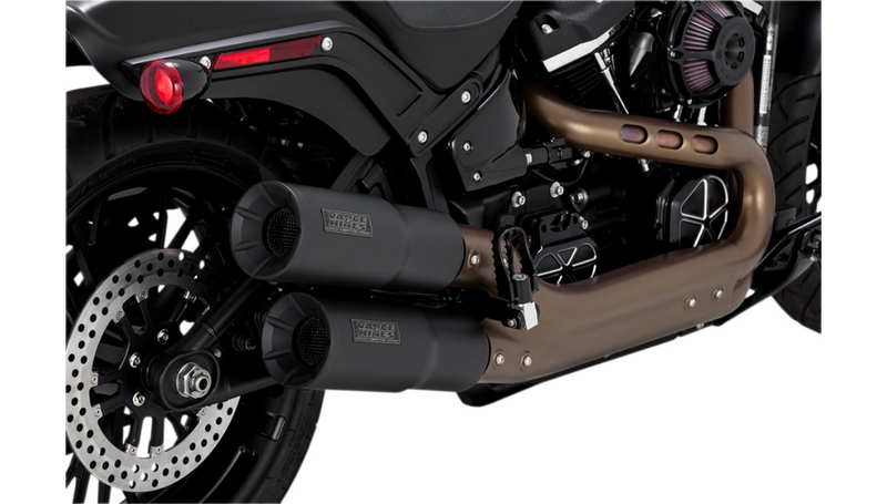 PROGRESSIVE SUSPENSION 465 Series Shocks with Rap - Black - Harley-Davidson '18-'25 - Heavy-Duty - 13.5" - 465-5047B
